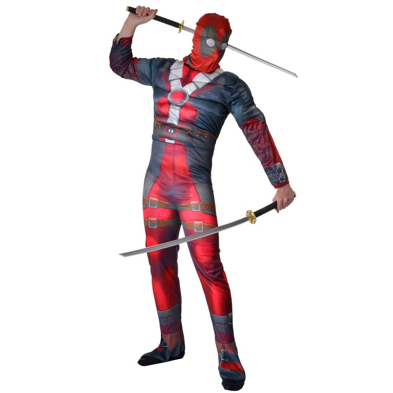 Muscle Chest Mens Merc with a Mouth Costume