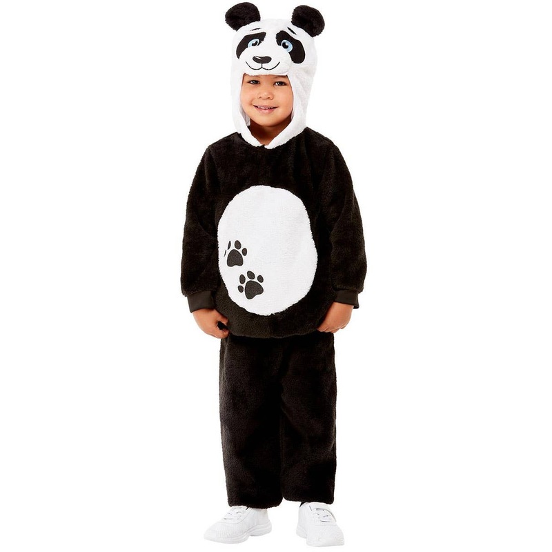 Panda Toddler Boys Hooded Animal Costume