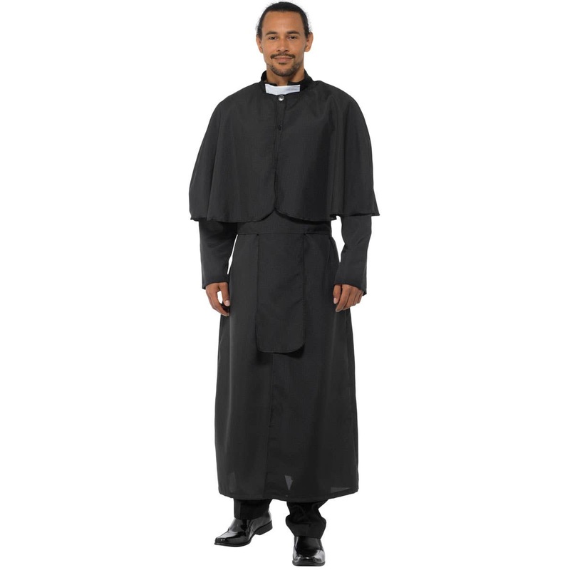 Religious Priest Mens Fancy Dress Costume