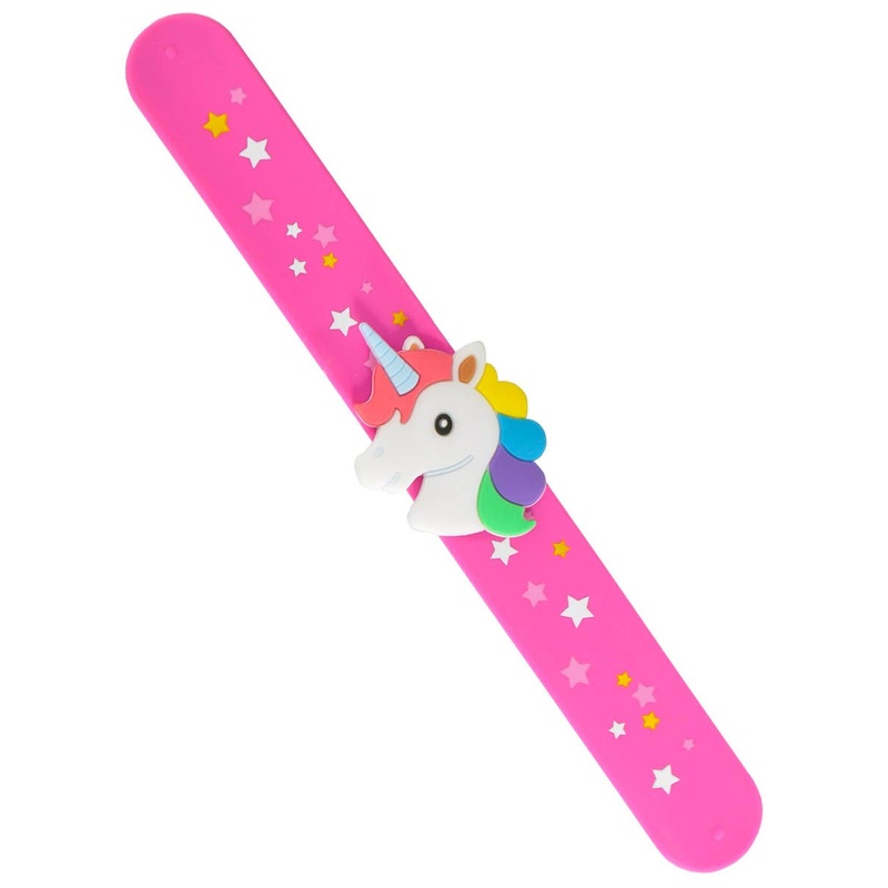 Starry Pink Unicorn Snap Band Costume Bracelet