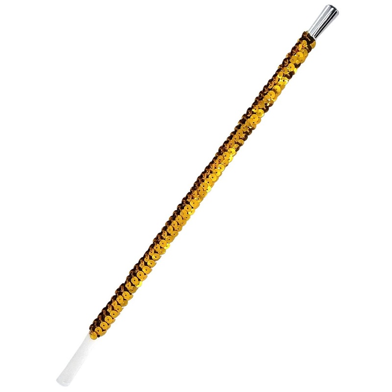 Swanky Gold Sequin 1920s Cigarette Holder Costume Accessory