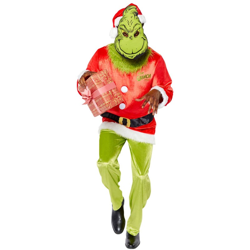 The Grinch Mens Dr Seuss Christmas Costume