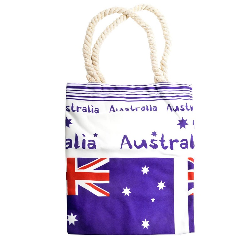 Aussie Flag Design Heavy Duty Australia Day Beach Bag