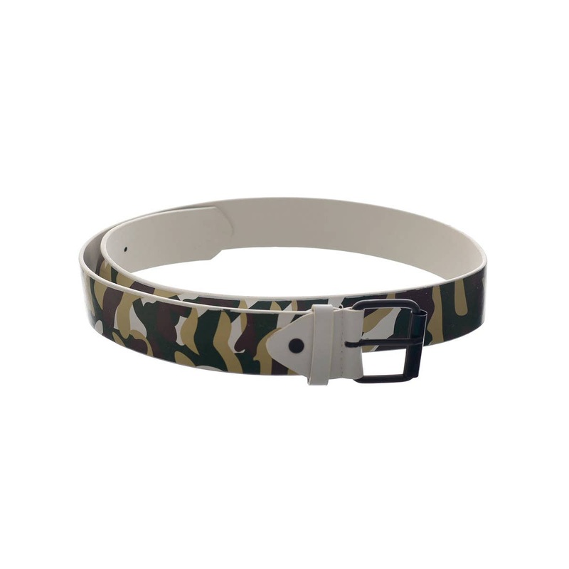 Camo Army Print Belt Costume Accessory
