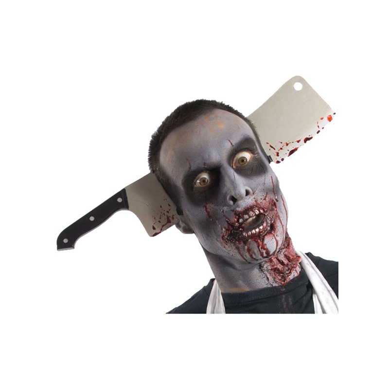 Cleaver Through The Head Halloween Costume Headband