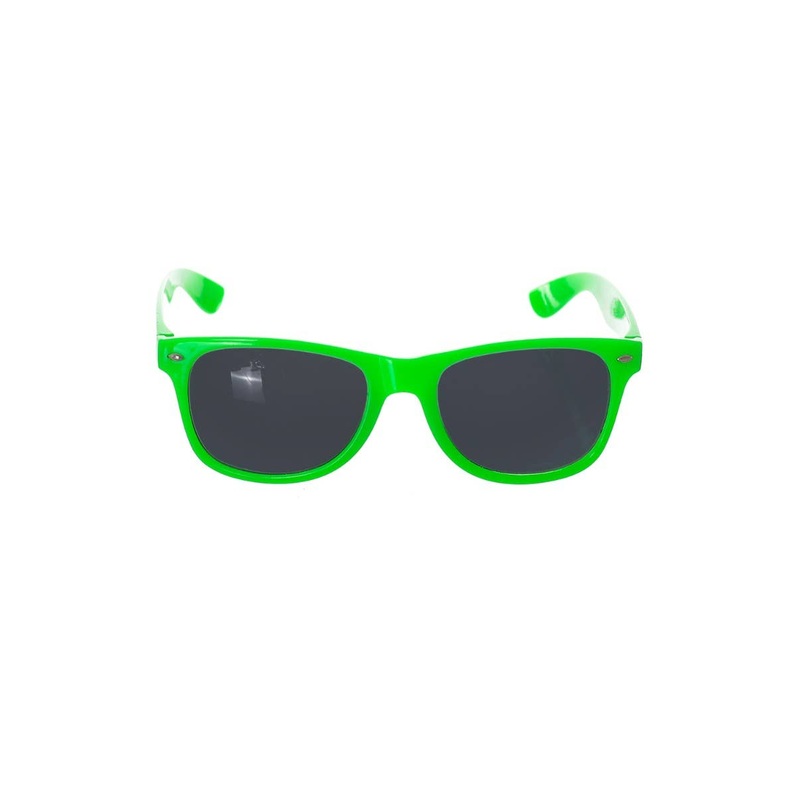 Neon Green Novelty Costume Accessory Sunglasses