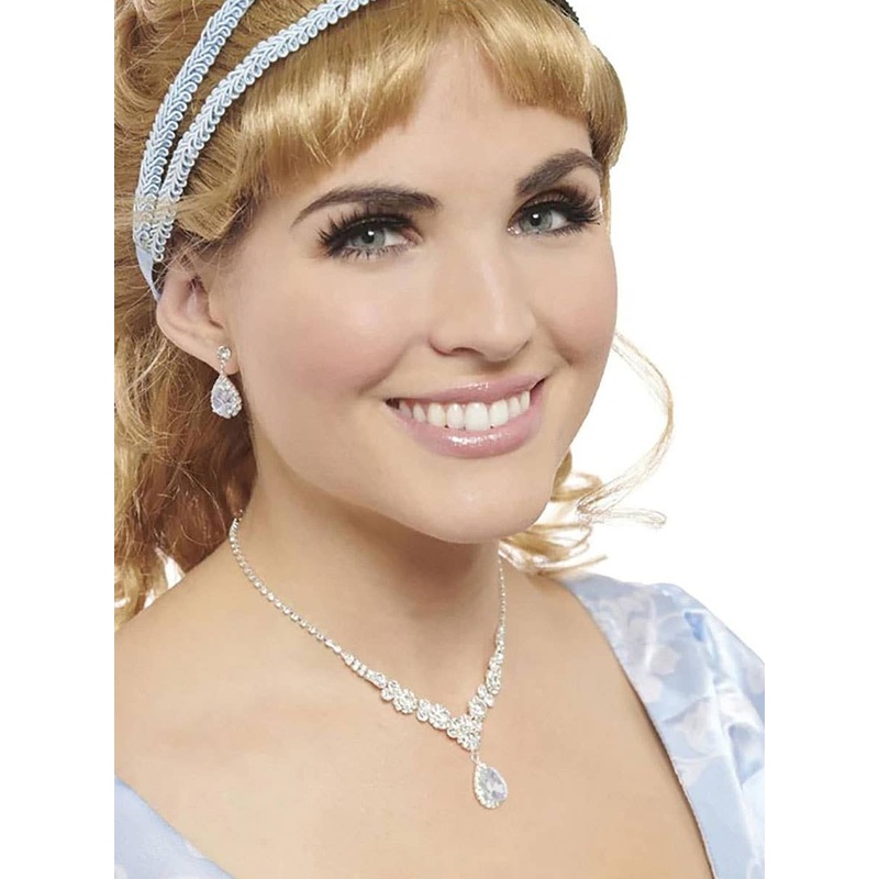 Regency Era Daphne Diamond Necklace and Earrings Set