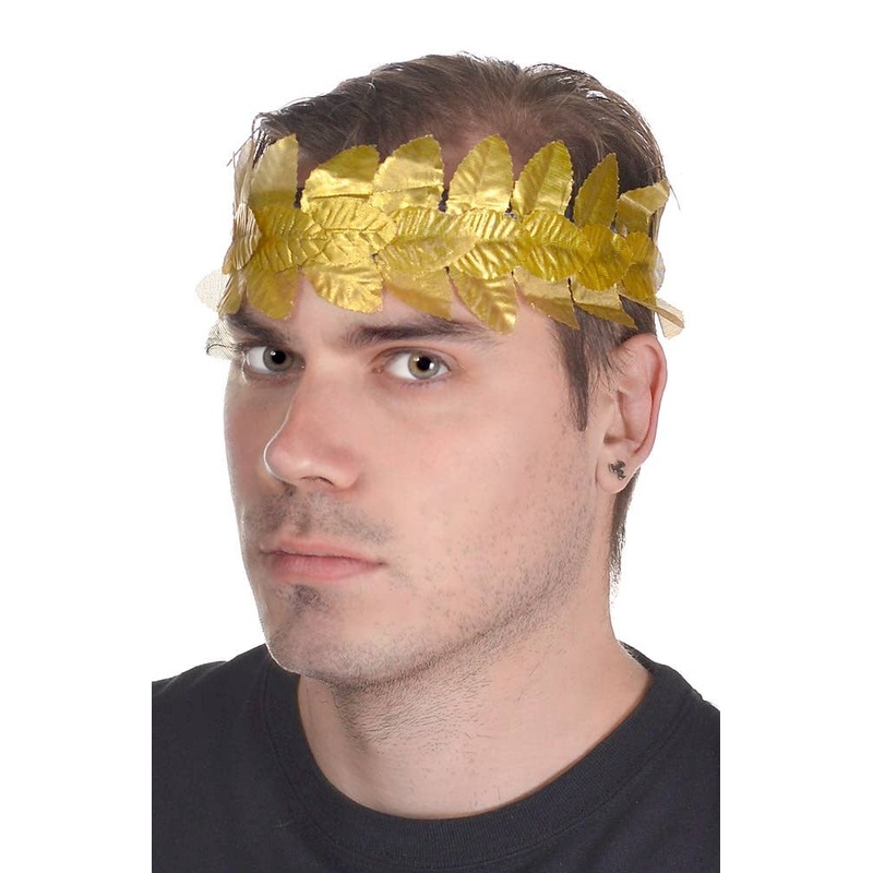 Roman Royalty Gold Laurel Wreath Headpiece