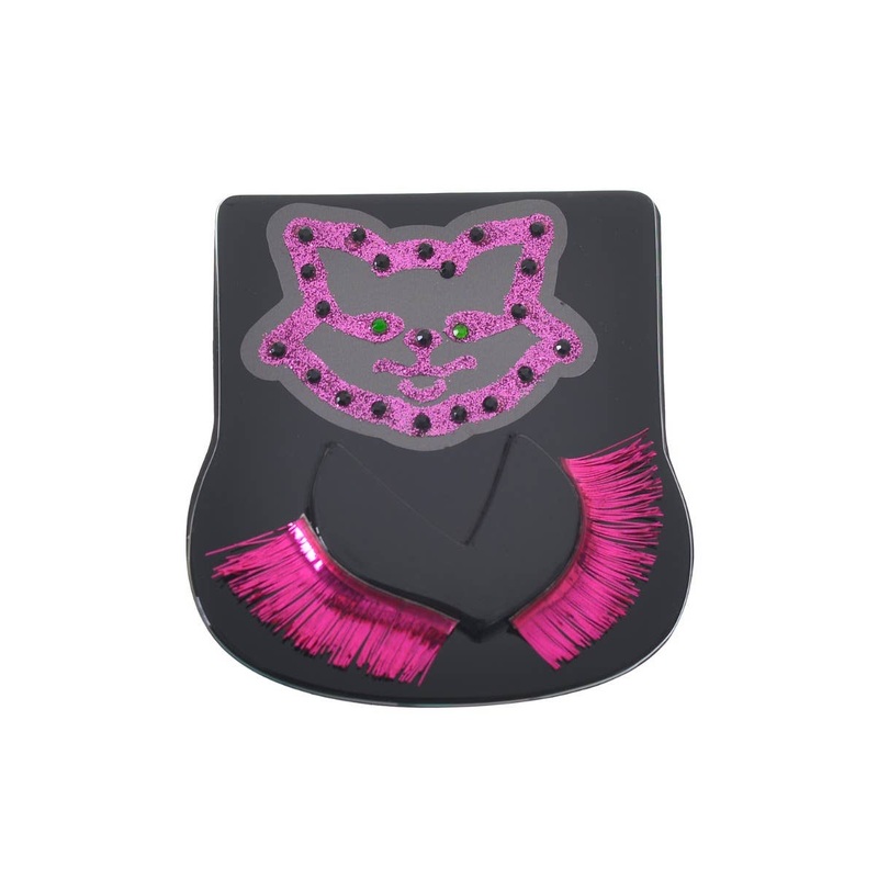 Sophisticat Stick On Gems and Pink Lashes Set