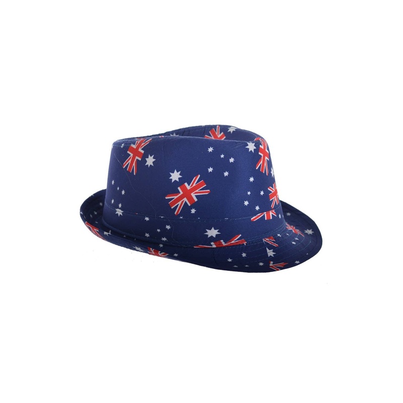 Australia Day Aussie Flag Fedora Hat