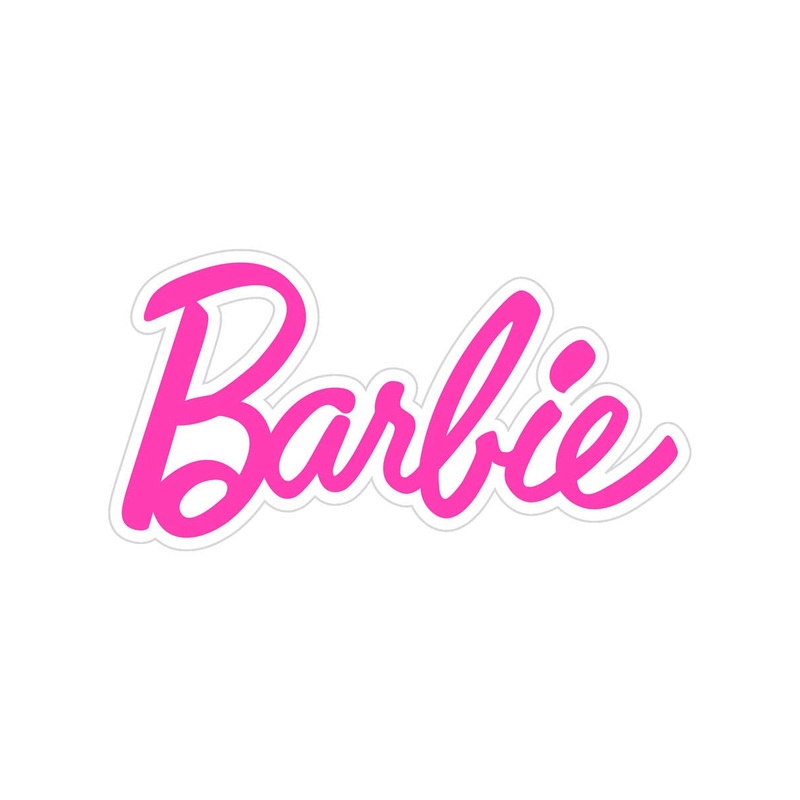 Barbie Logo Cut Out 68cm Party Decoration