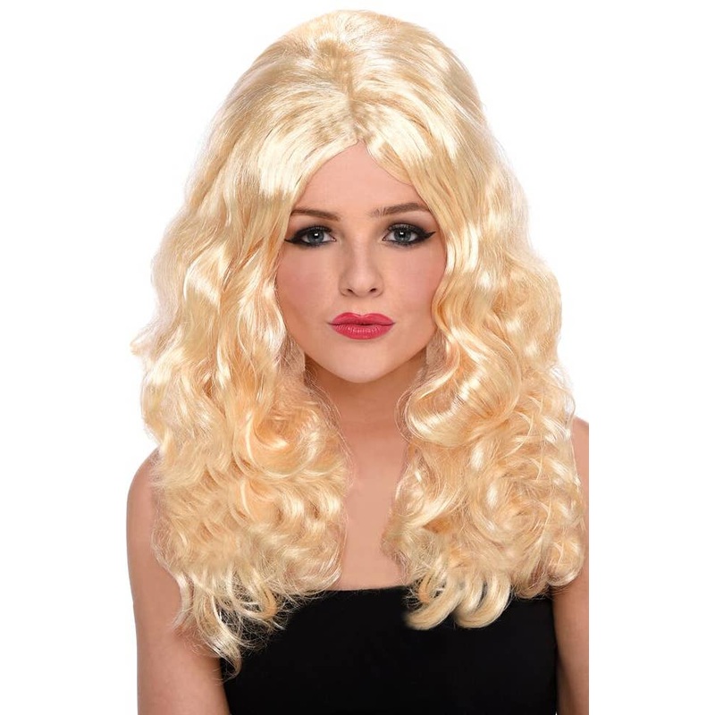 Beehive Babe Womens 1960s Blonde Costume Wig