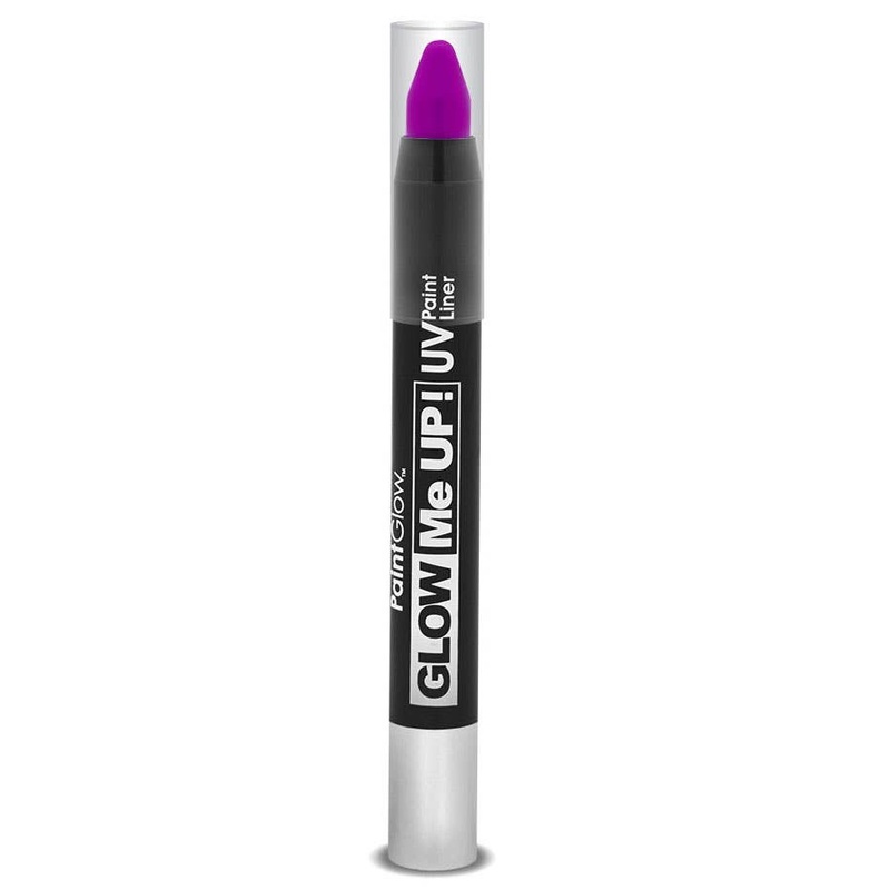 Glow Me Up UV Reactive Small Paint Liner Stick - Violet