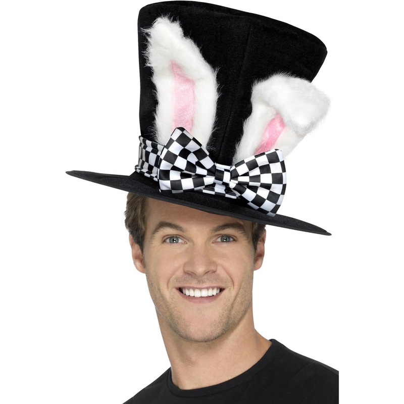March Hare Mens Alice In Wonderland Costume Top Hat