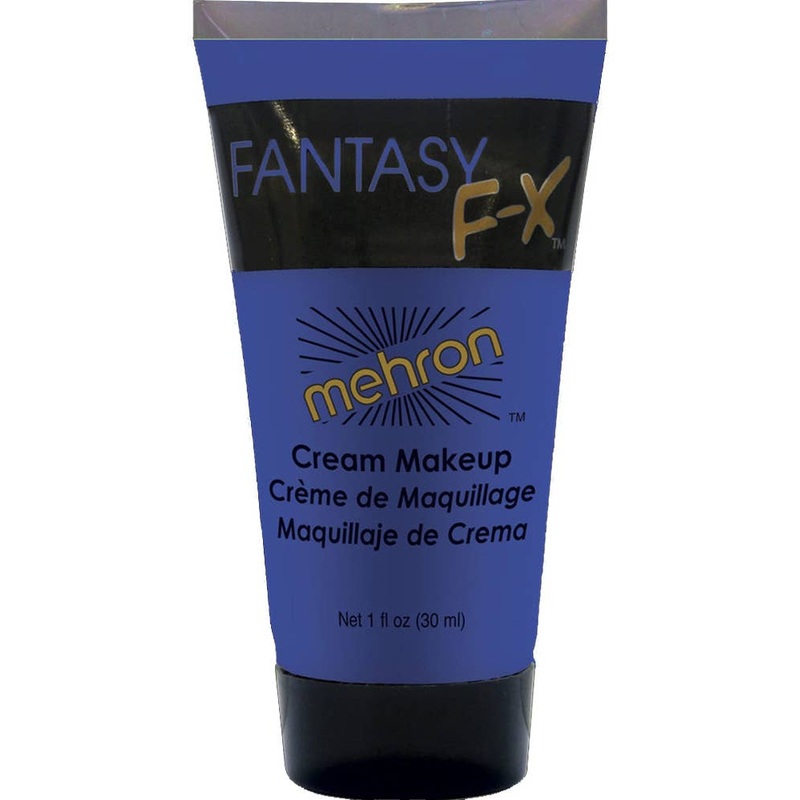 Mehron Fantasy FX Fluro Blue UV Reactive Makeup