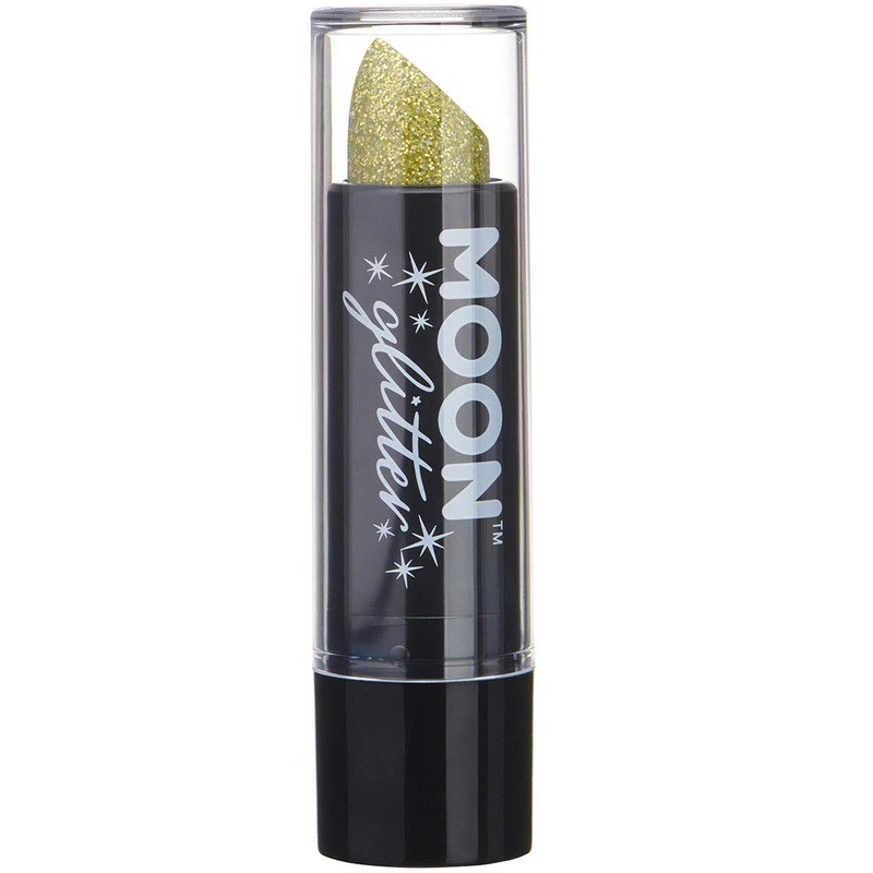 Moon Glitter Holographic Gold Glitter Lipstick