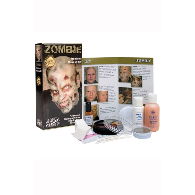 Professional Zombie Makeup Special FX Kit