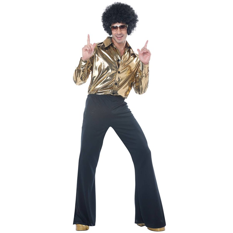 1970s Disco King Mens Fancy Dress Costume