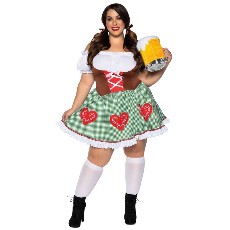 Bavarian Cutie Plus Size Womens Oktoberfest Costume