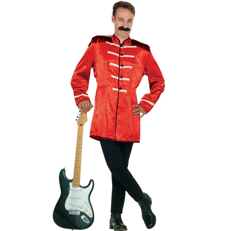 Beatles Inspired Mens Red British Costume Jacket