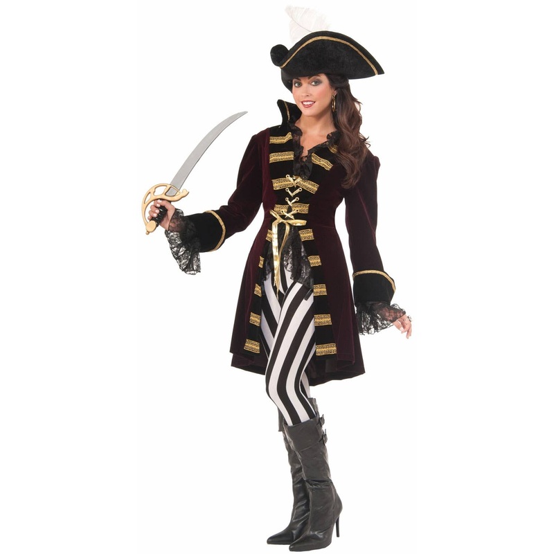 Captain Morgana Womens Deluxe Pirate Costume