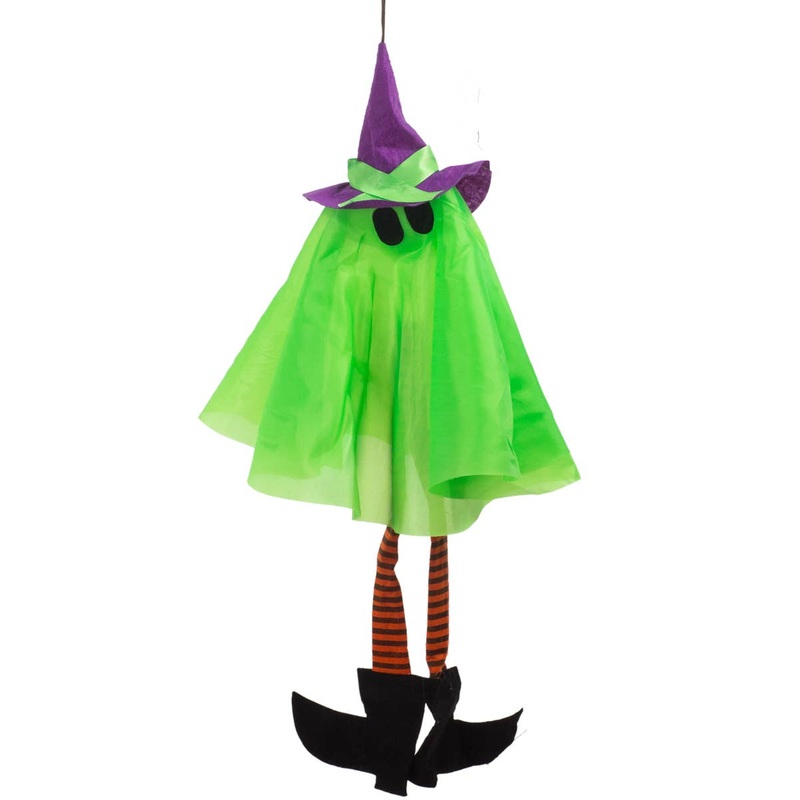 Cute Green Ghost Child Friendly Halloween Decoration