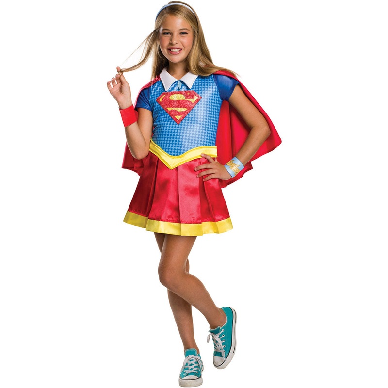 DC Superhero Girls Deluxe Supergirl Costume