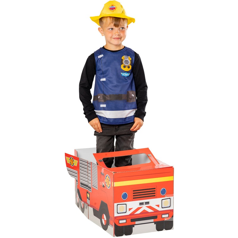 Fireman Sam Boys Fire Truck Costume Accessory Set
