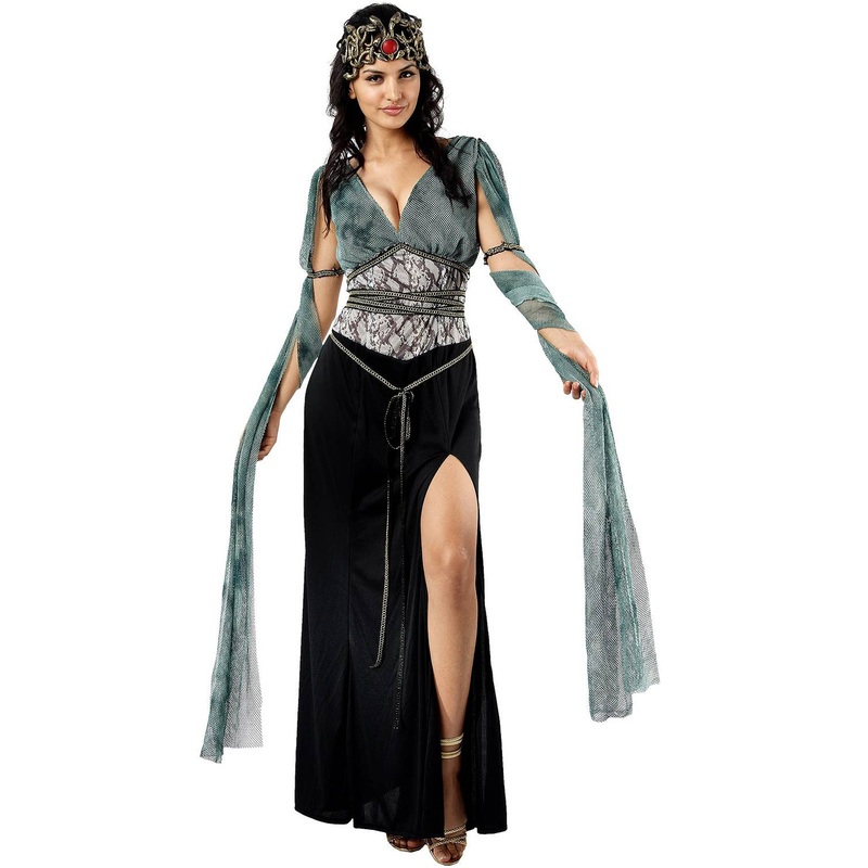 Medusa Womens Mythical Greek Fancy Dress Costume