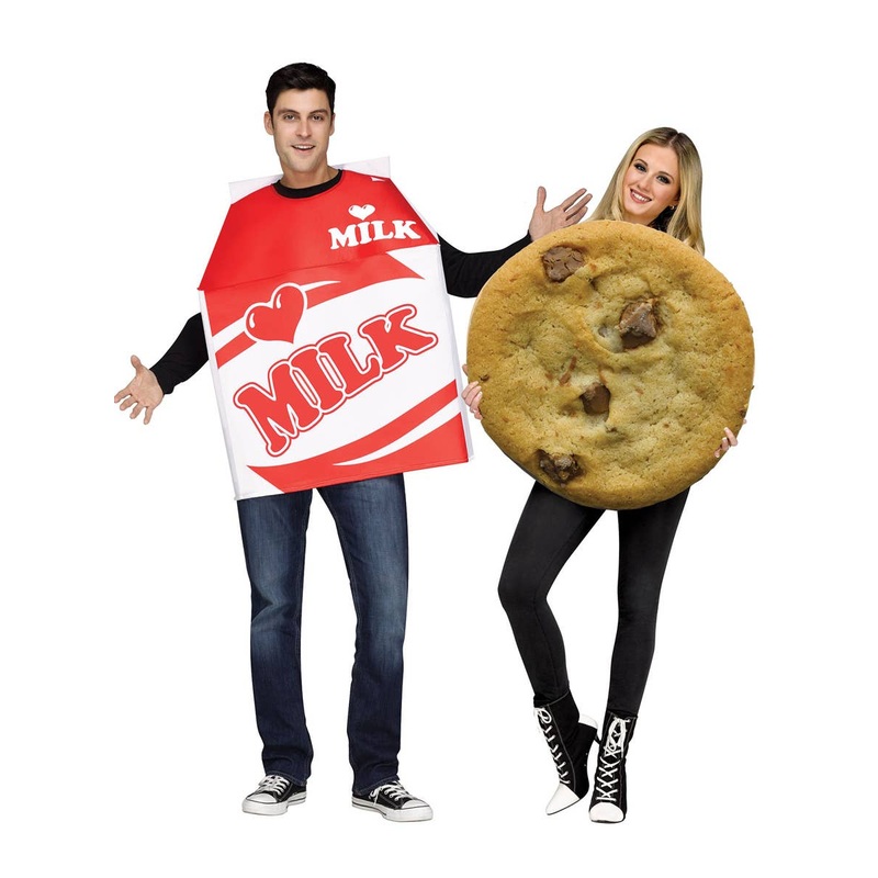 Milk and Cookies Adults Couples Costume