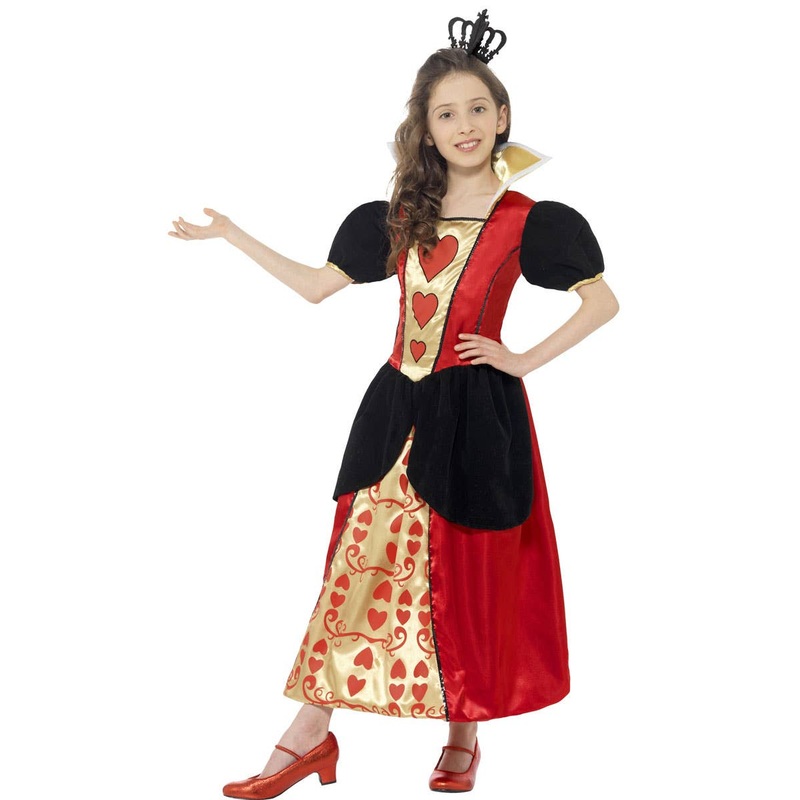 Miss Heart Girls Red Queen Book Week Costume