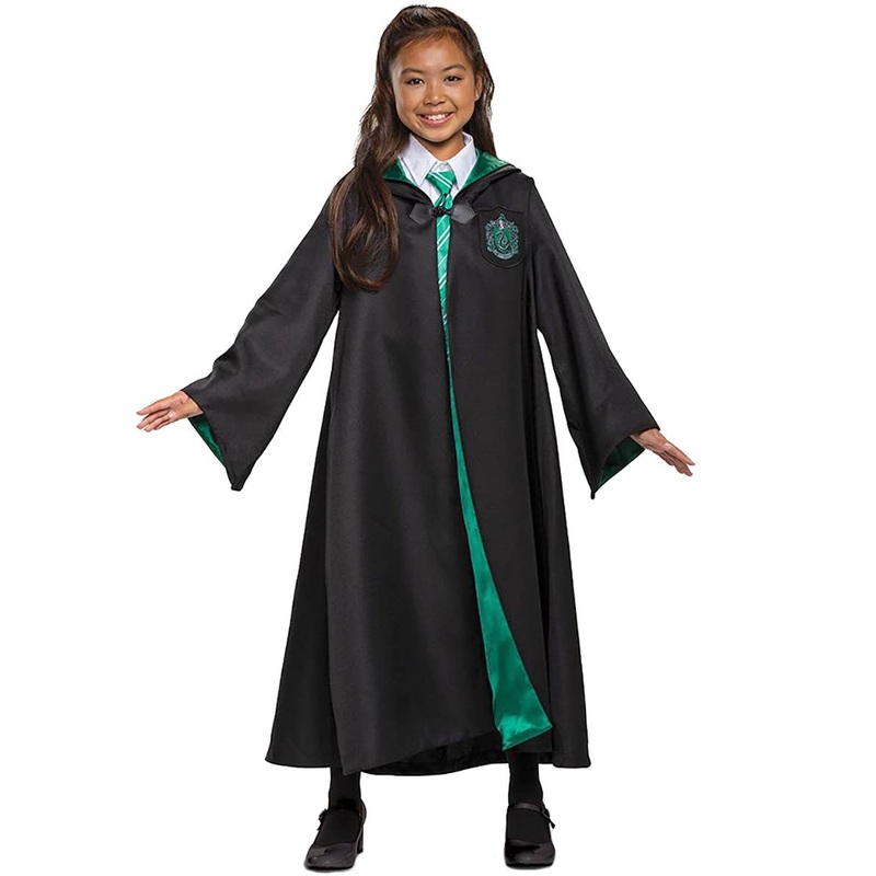 Prestige Kids Slytherin Hogwarts Robe Harry Potter Costume