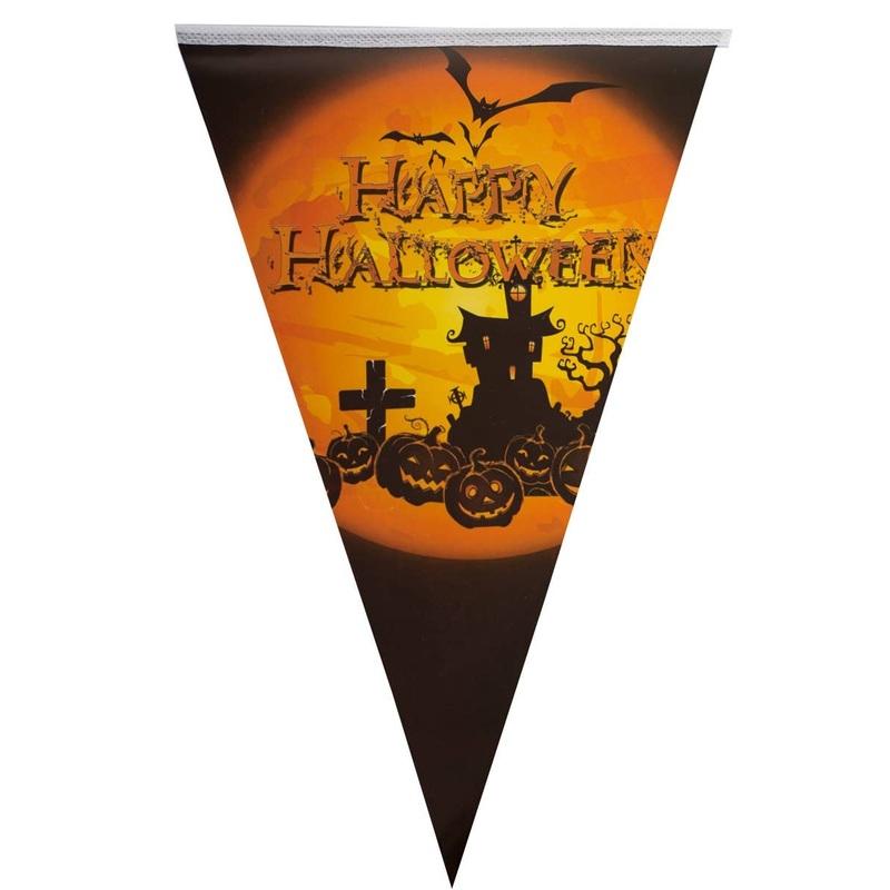 Pumpkin Graveyard Hanging Halloween Bunting Decoration
