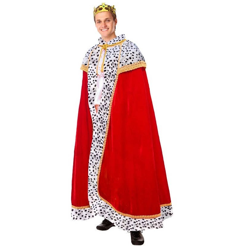 Renaissance King Mens Fancy Dress Costume
