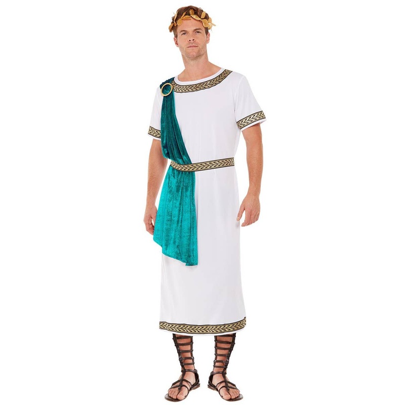 Roman Empire Emperor Mens Toga Costume