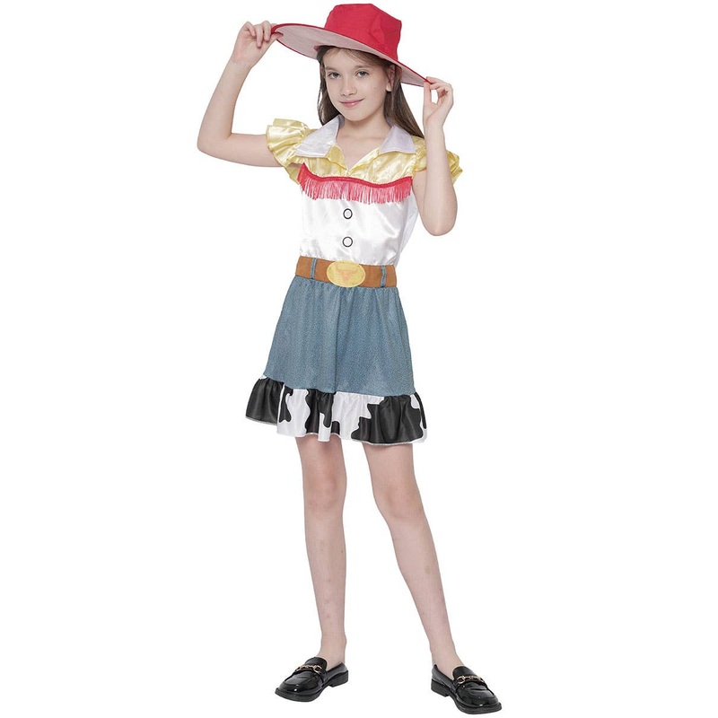 Wild West Toy Cowgirl Girls Costume
