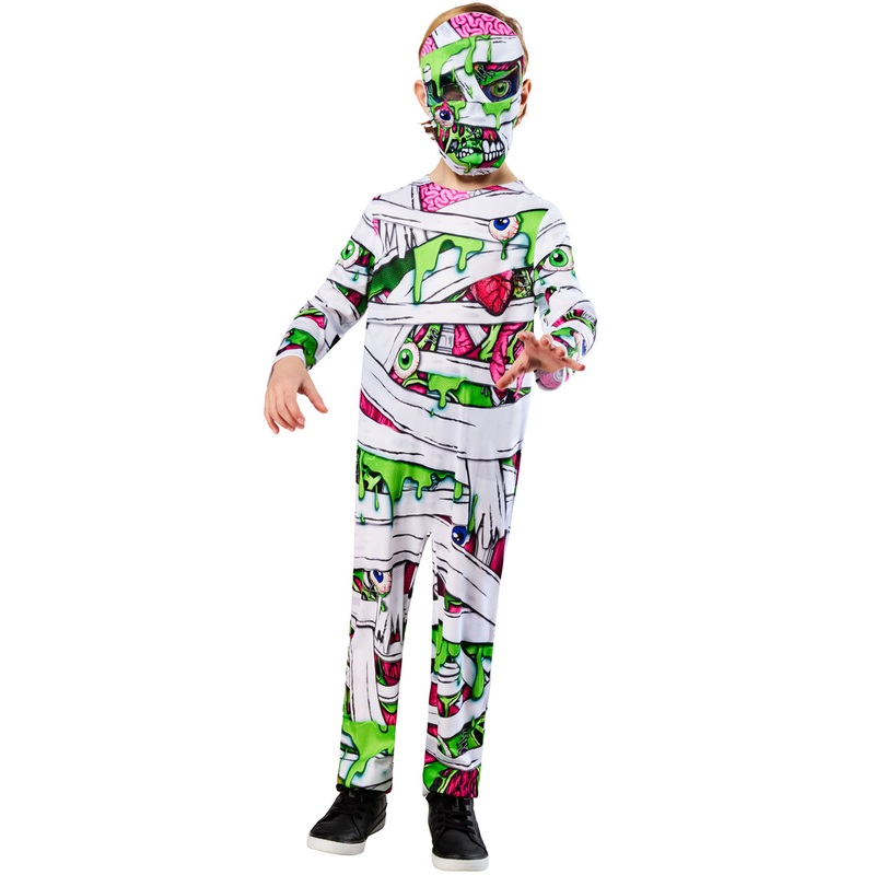 Wrapped Up Pop Art Boys Halloween Mummy Costume