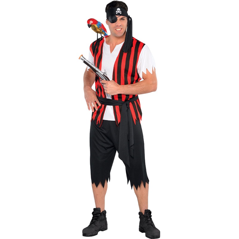 Ahoy Matey Classic Plus Size Mens Pirate Costume