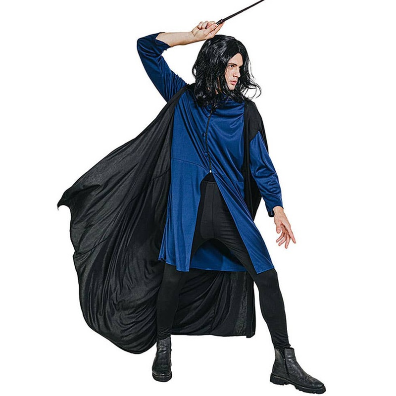 Blue Wizard Mens Dress Up Costume