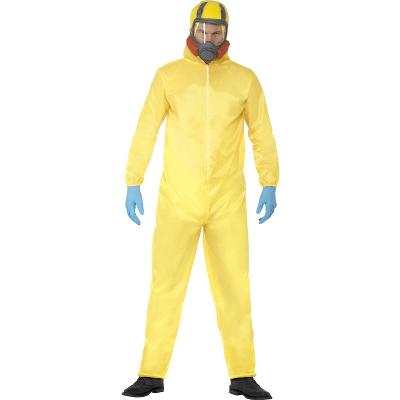 Breaking Bad Mens Walter White Hazmat Costume