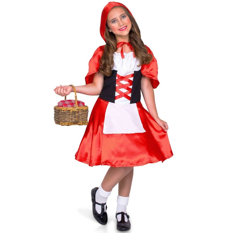 Cute Little Red Riding Hood Girls Book Week Costume