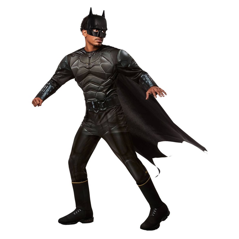 Deluxe Mens The Batman Superhero Dress Up Costume