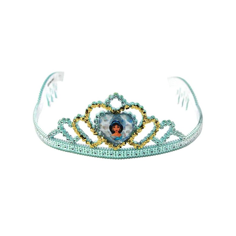 Disney Princess Jasmine Girls Teal Costume Tiara
