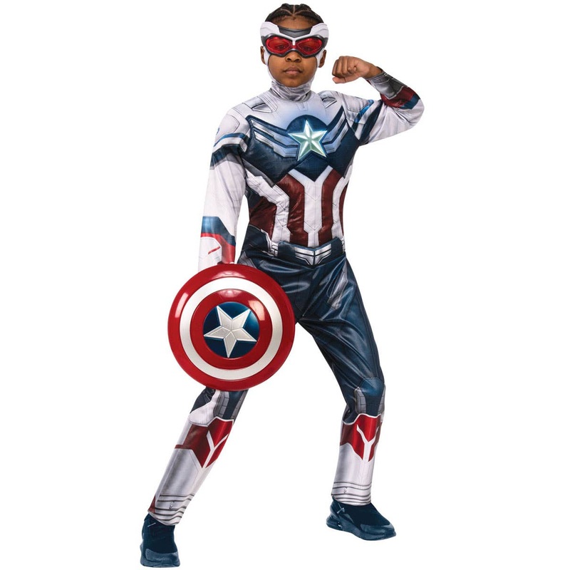 Falcon and the Winter Soldier Boys Captain America Deluxe Costume