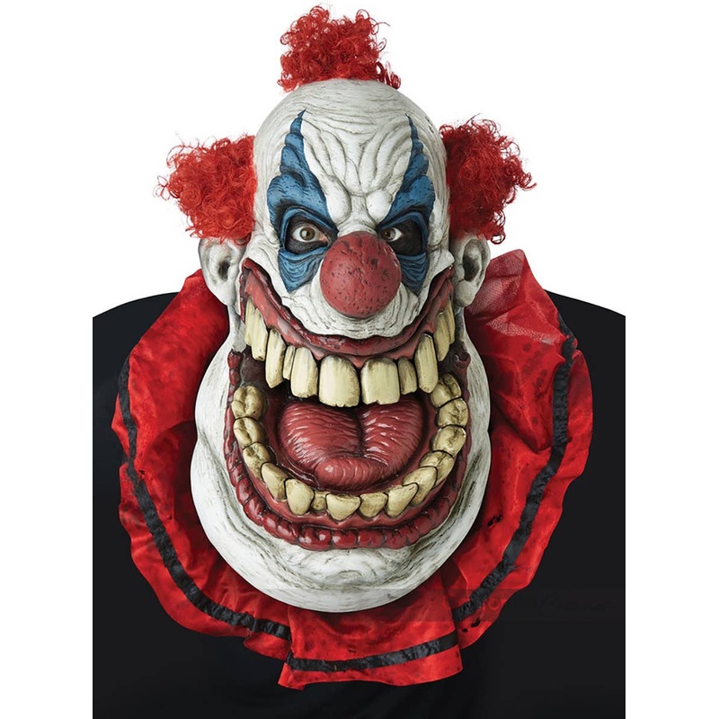 Fatty McClownface Deluxe Halloween Animotion Mask