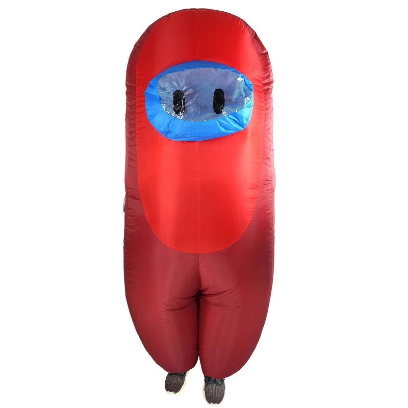 Inflatable Adults Red SUS Crewmate Killer Costume