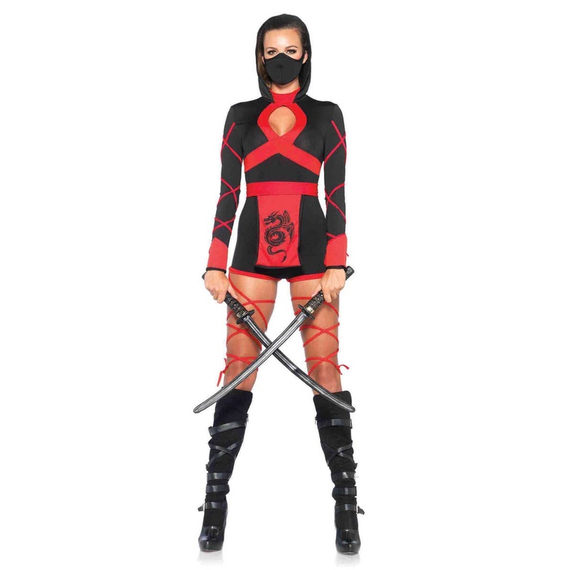 Japanese Dragon Ninja Sexy Womens Costume