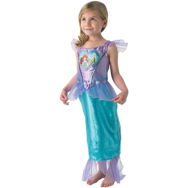 Loveheart Ariel Girls Little Mermaid Costume