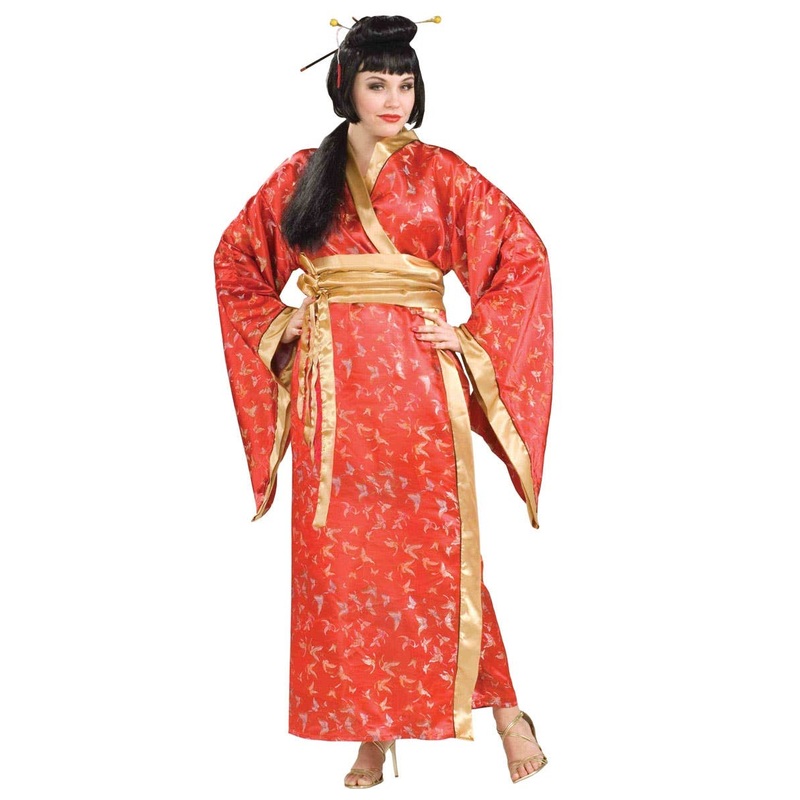 Madame Butterfly Plus Size Womens Geisha Costume