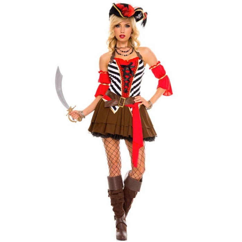 Private Pirate Womens Dress Up Costume